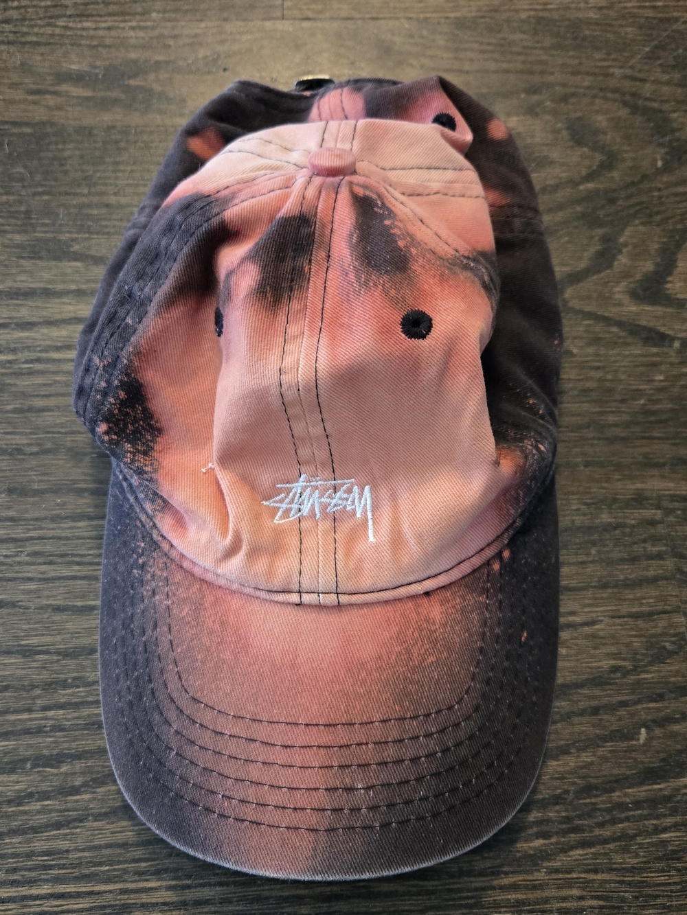 Stussy Bleached Tie-Dye Hat